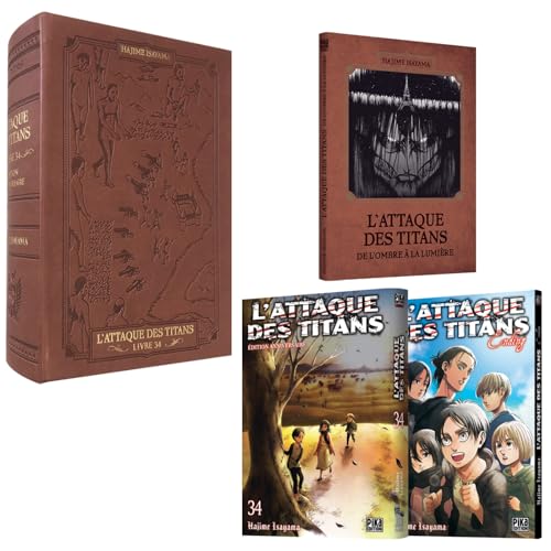 jaquette livre Attaque Des Titans (l') - Edition anniversaire - Tome 34