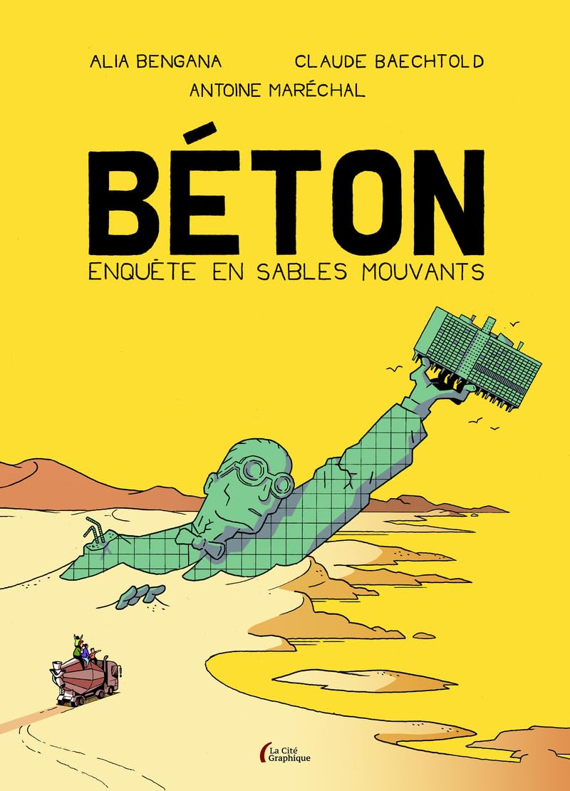 jaquette album Béton - Enquête en sables mouvants