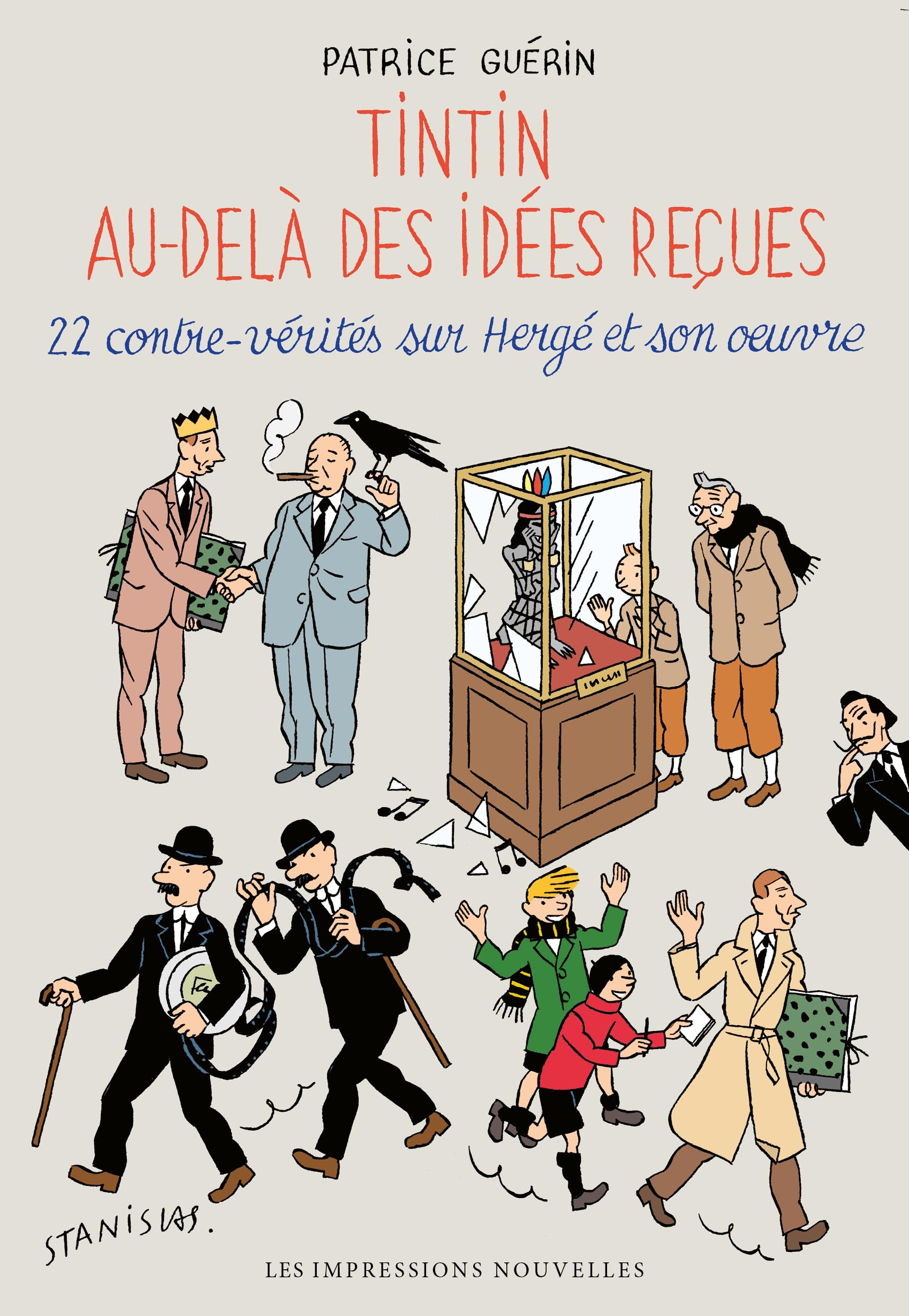 jaquette album Tintin au-delà des idées reçues: 22 contre-vérités sur Hergé et son oeuvre