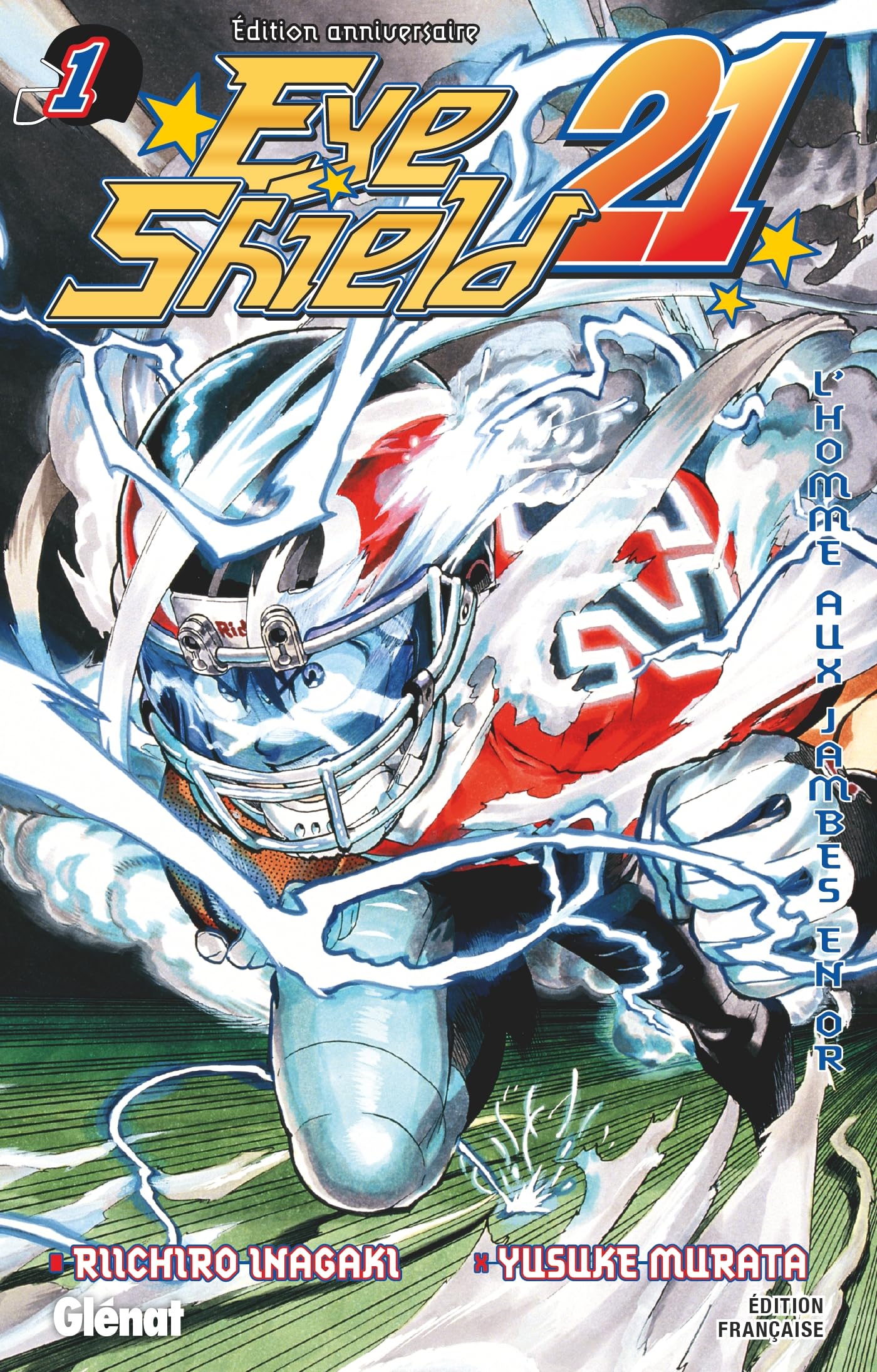 jaquette album Eyeshield 21 - Tome 01 édition anniversaire