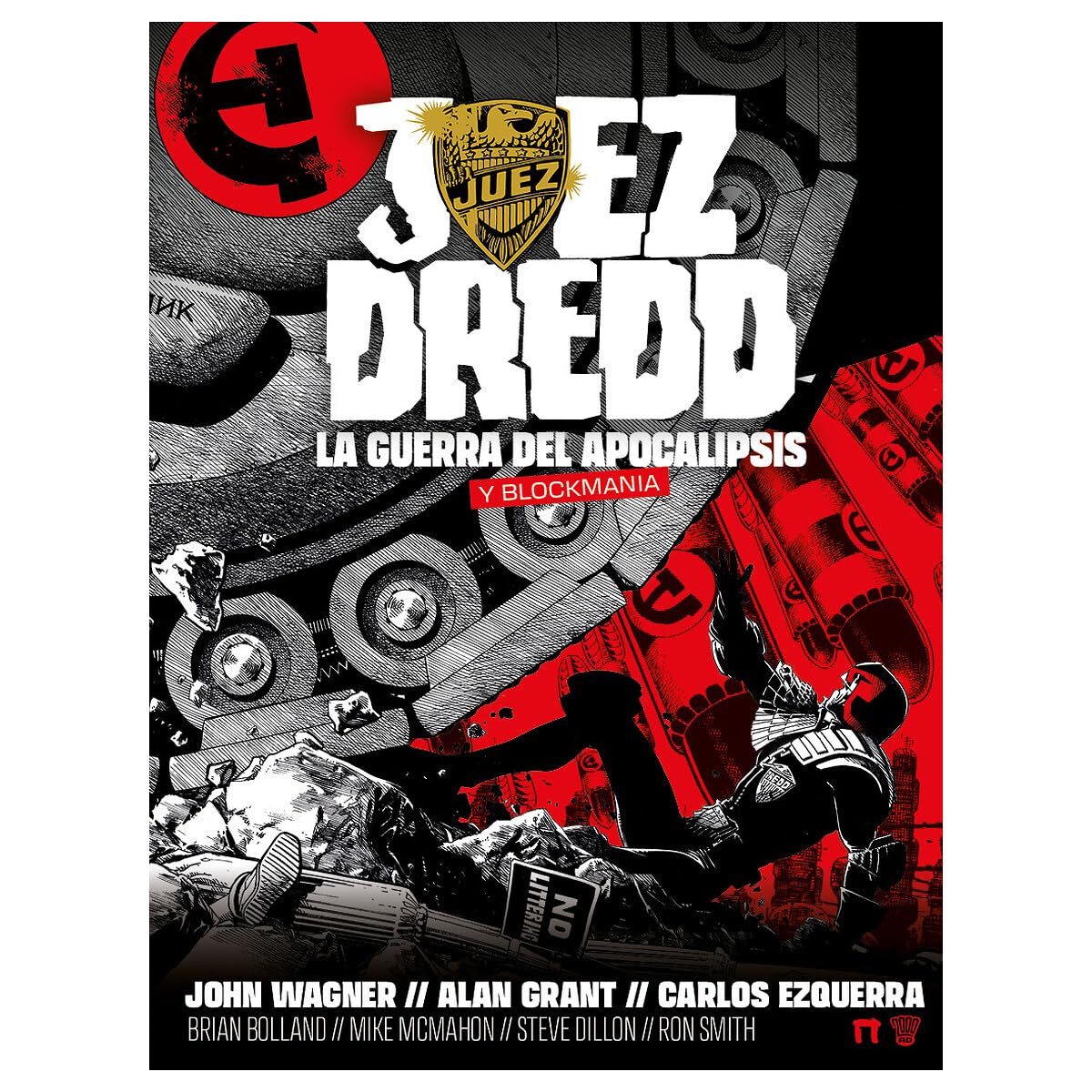 jaquette album JUEZ DREDD: LA GUERRA DEL APOCALIPSIS