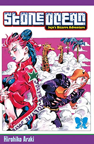 jaquette album Jojo's bizarre adventure - Stone Ocean - Tome 5 : Le plan Savage Garden (direction le jardin intérieur !)