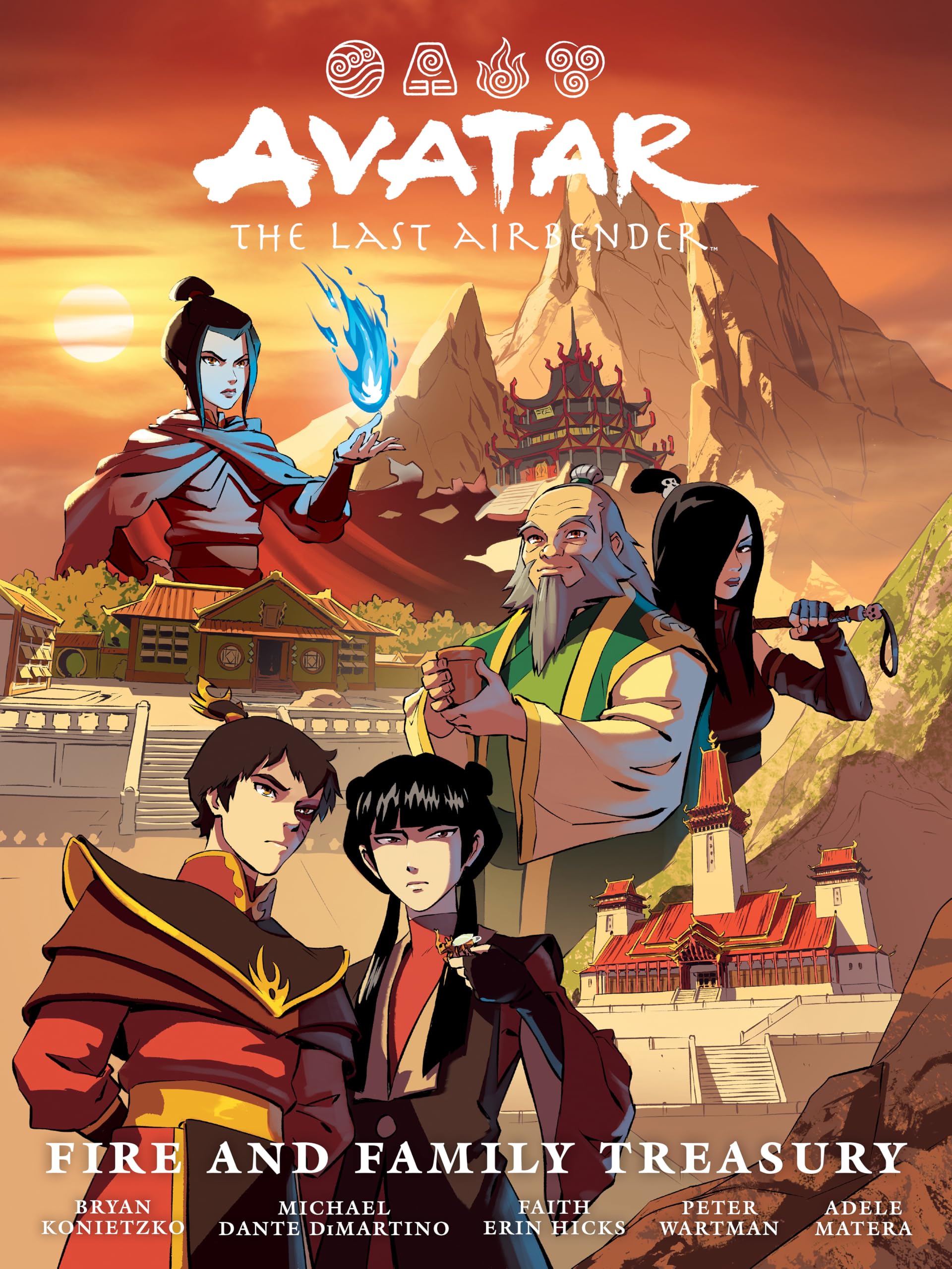 jaquette album Avatar: The Last Airbender--Fire and Family Treasury Library Edition