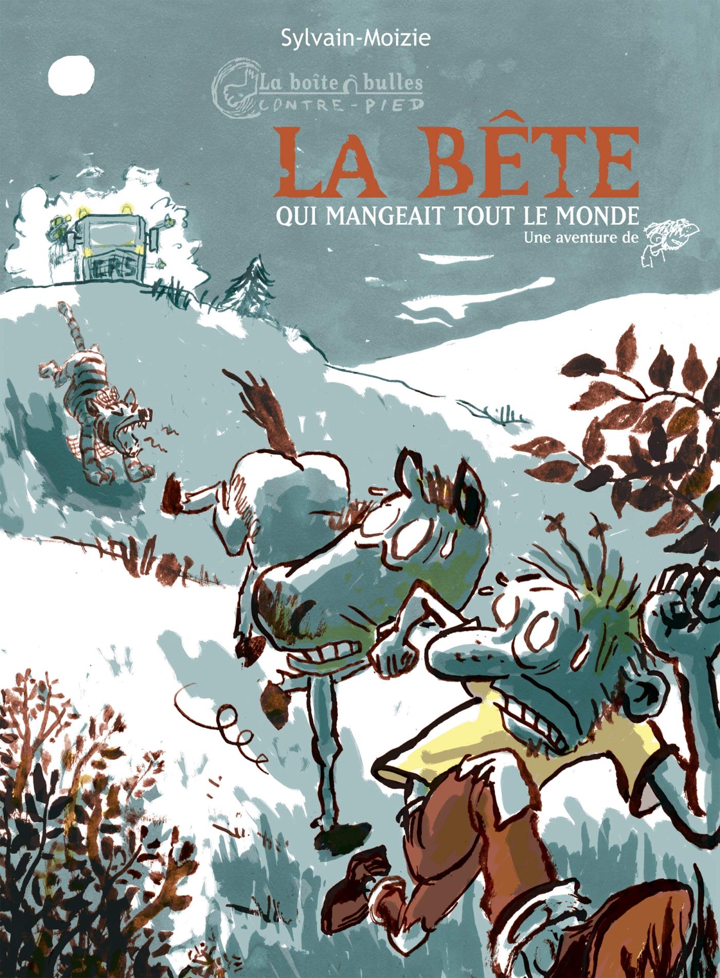 jaquette album La Bête qui mangeait tout le monde: Une aventure de Machin
