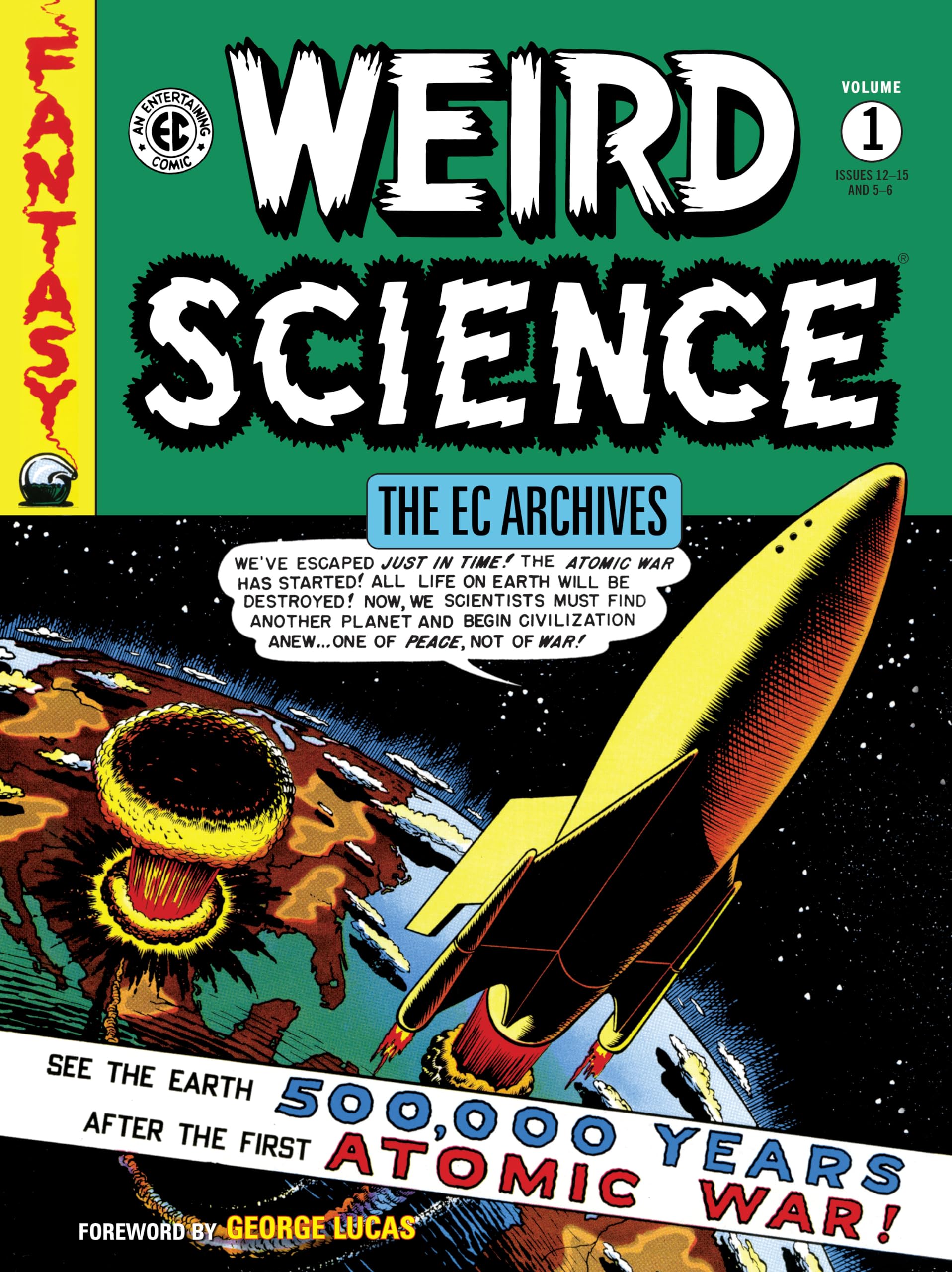 jaquette album The EC Archives: Weird Science Volume 1