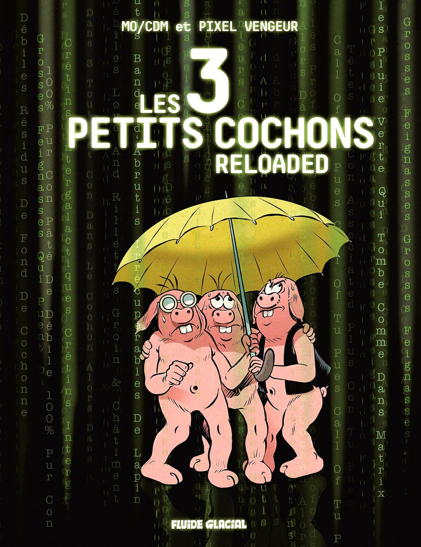jaquette album Les 3 petits cochons reloaded