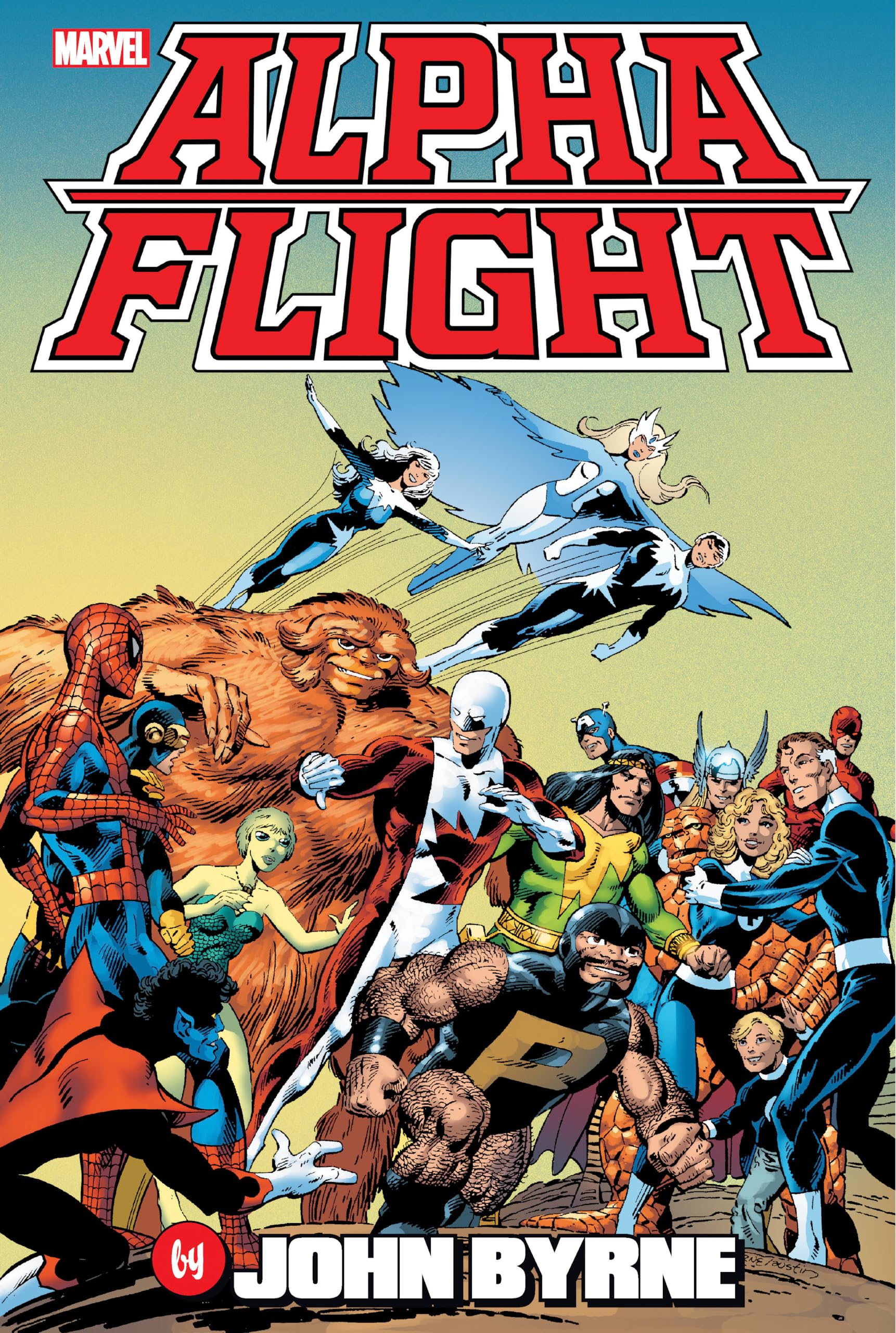 jaquette album ALPHA FLIGHT BY JOHN BYRNE OMNIBUS [NEW PRINTING]