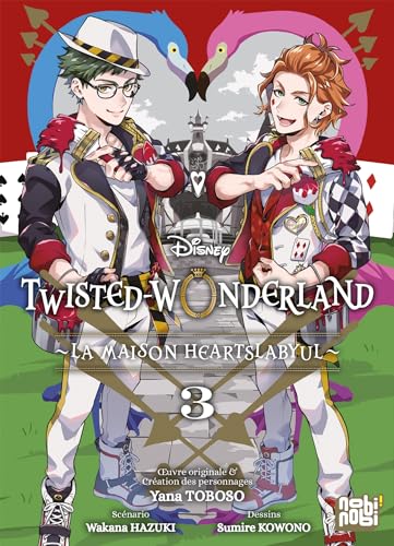 jaquette album Disney - Twisted-Wonderland - La Maison Heartslabyul - Tome 3