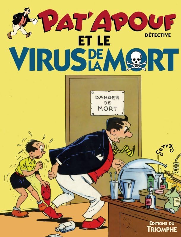 jaquette album Pat'apouf Détective Tome 12 - Pat'apouf Et Le Virus De La Mort
