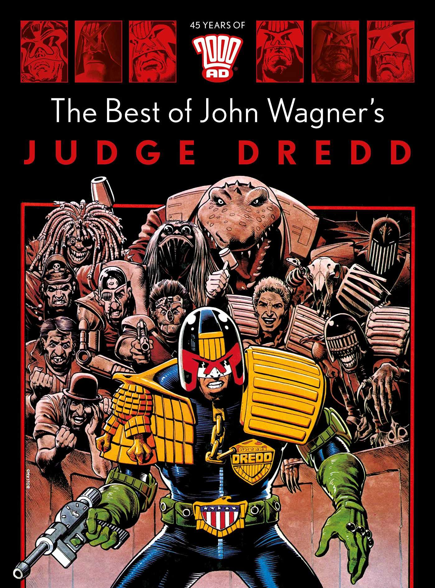 jaquette album The Best of John Wagner's Judge Dredd