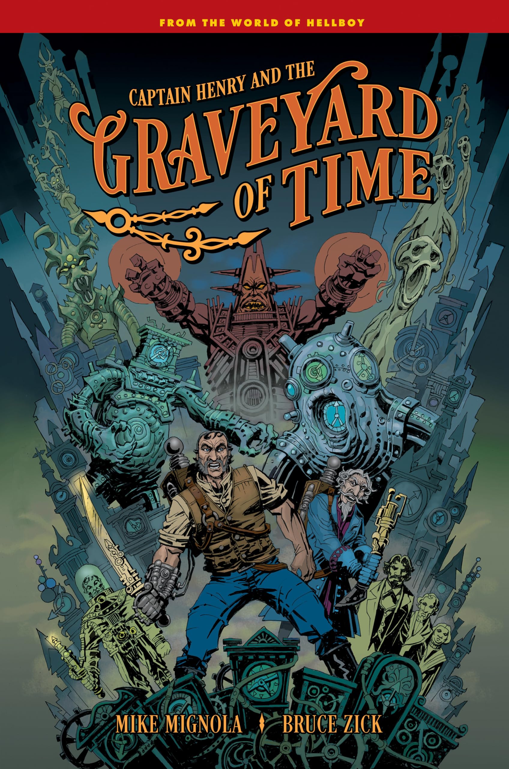 jaquette album Captain Henry and the Graveyard of Time