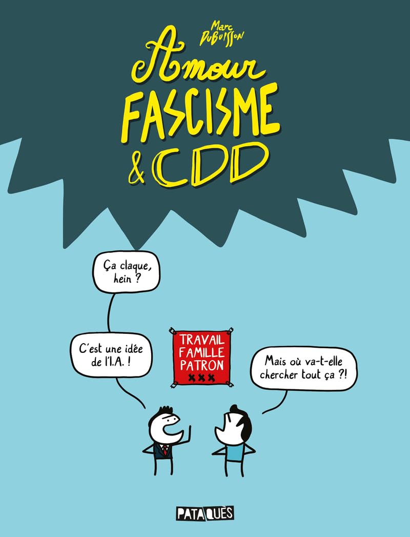 jaquette album Amour, fascisme et CDD