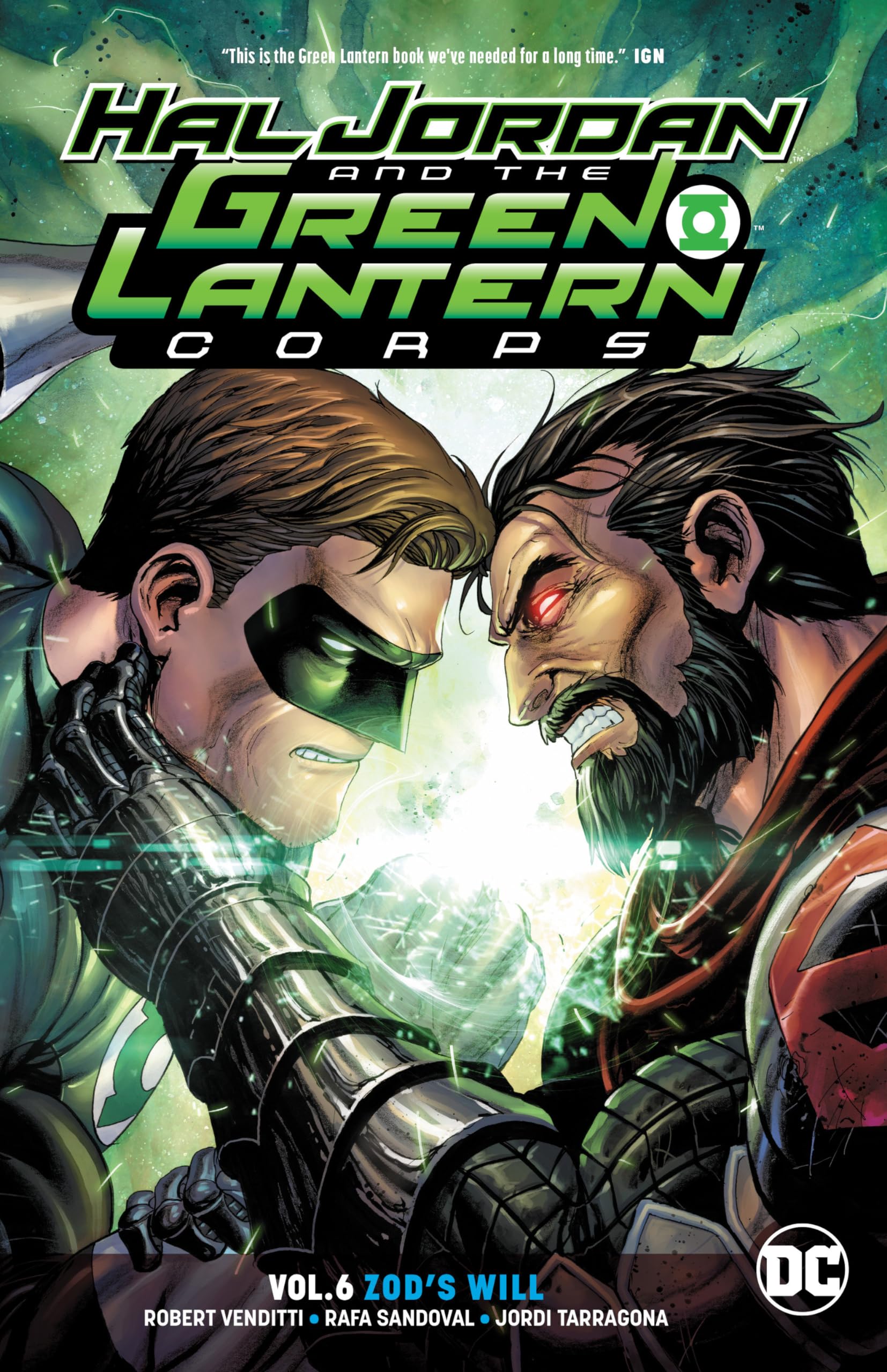 jaquette album Hal Jordan and the Green Lantern Corps Vol. 6
