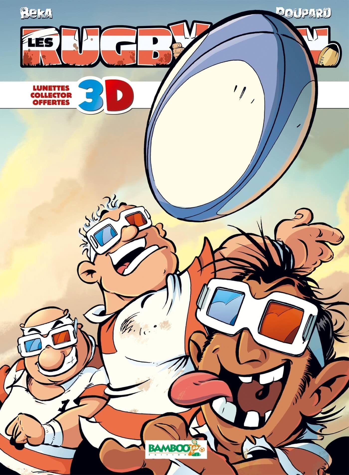 jaquette album Les Rugbymen : 3D
