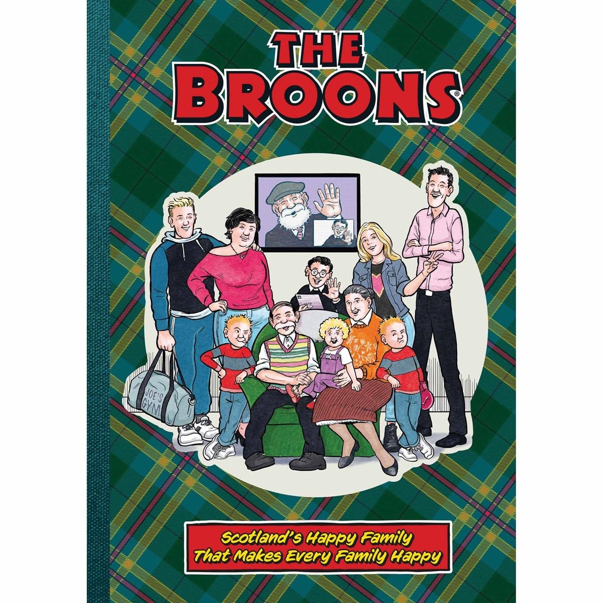 jaquette livre The Broons Annual 2024