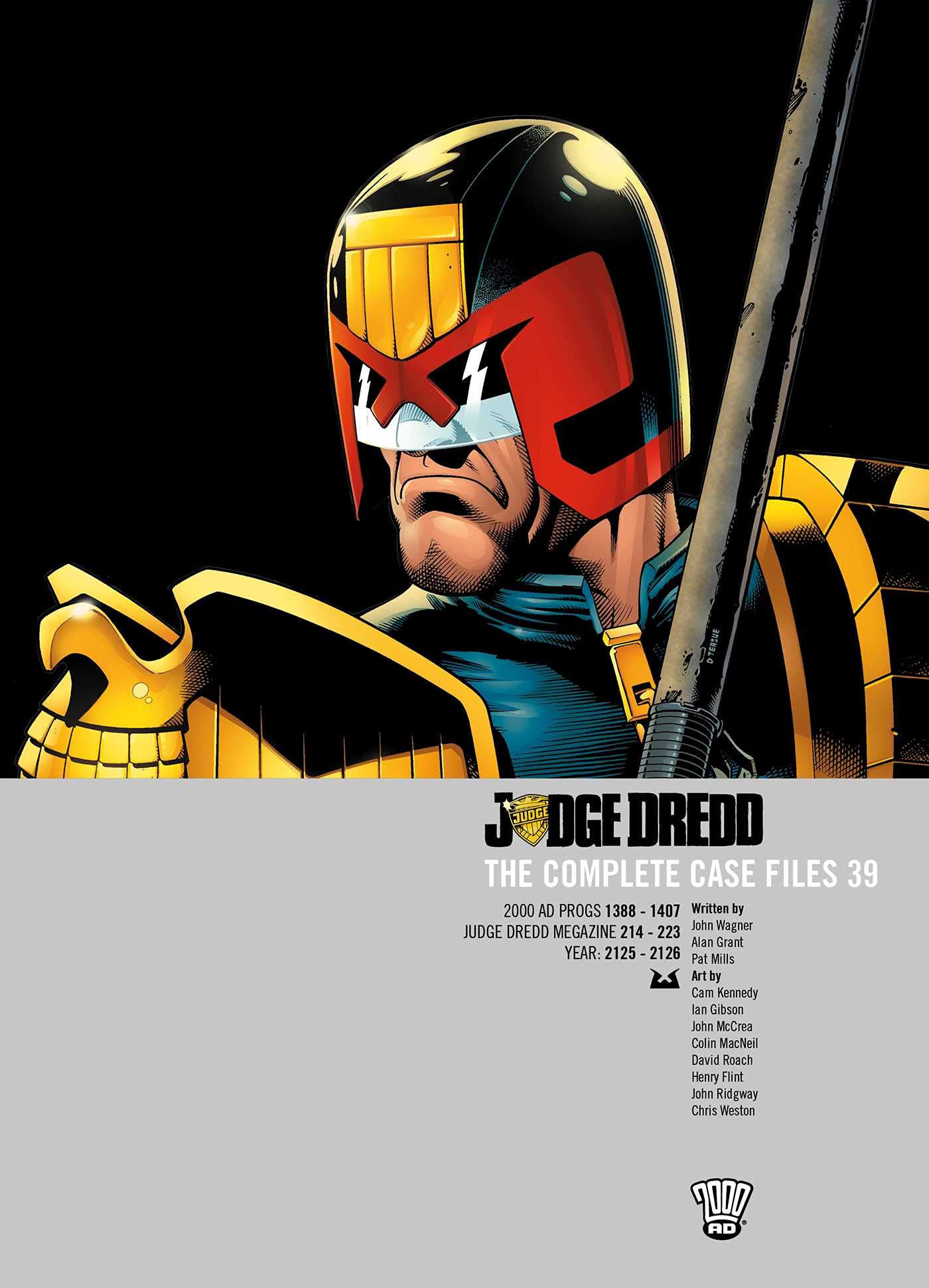 jaquette album Judge Dredd: The Complete Case Files 39