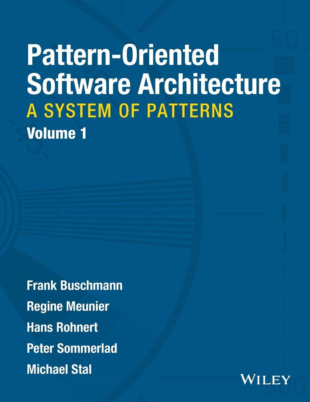 jaquette livre Pattern-Oriented Software Architecture, Volume 1: A System of Patterns