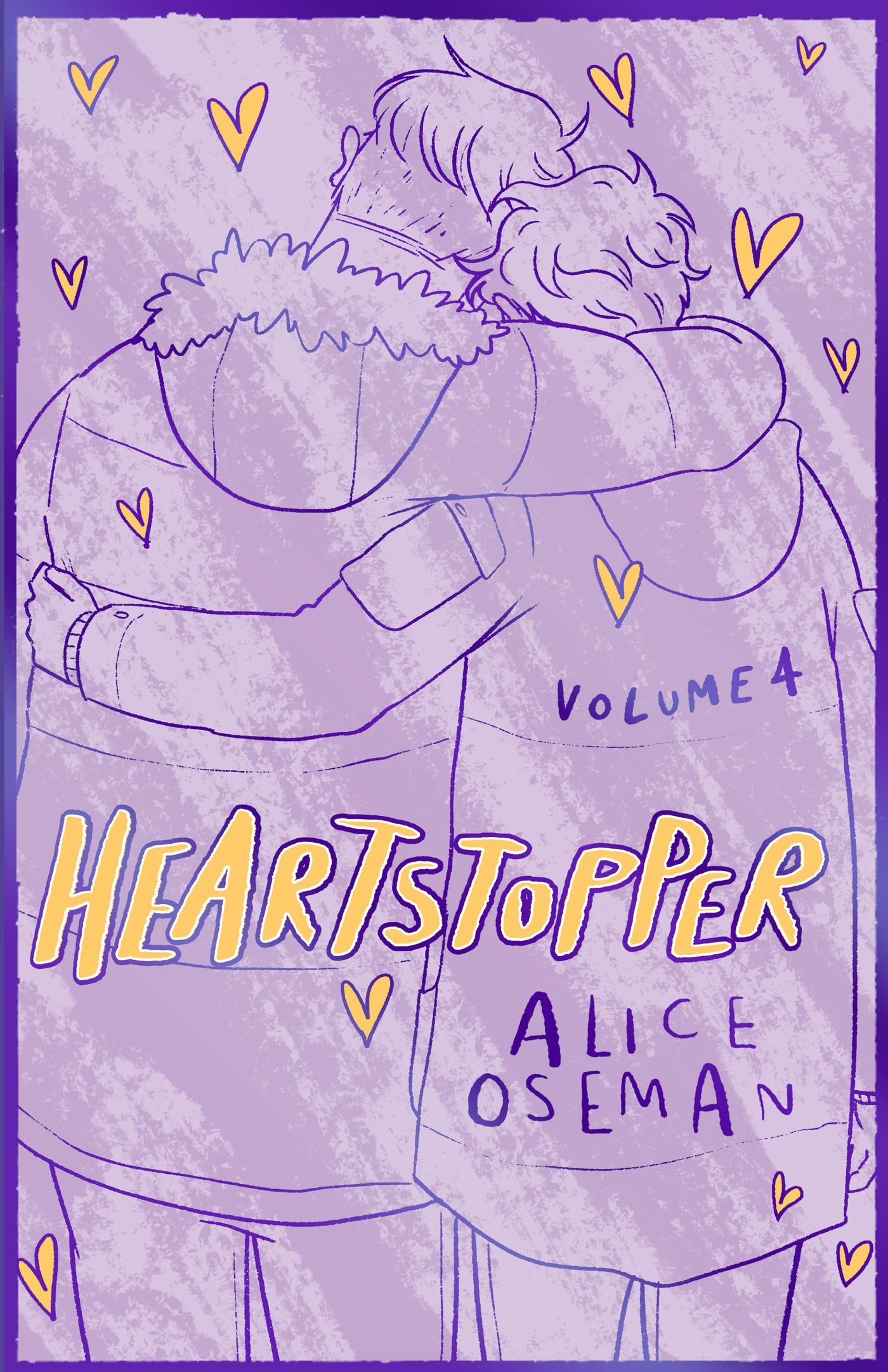 jaquette album Heartstopper Volume 4: The phenomenal graphic novel series, also on Netflix!