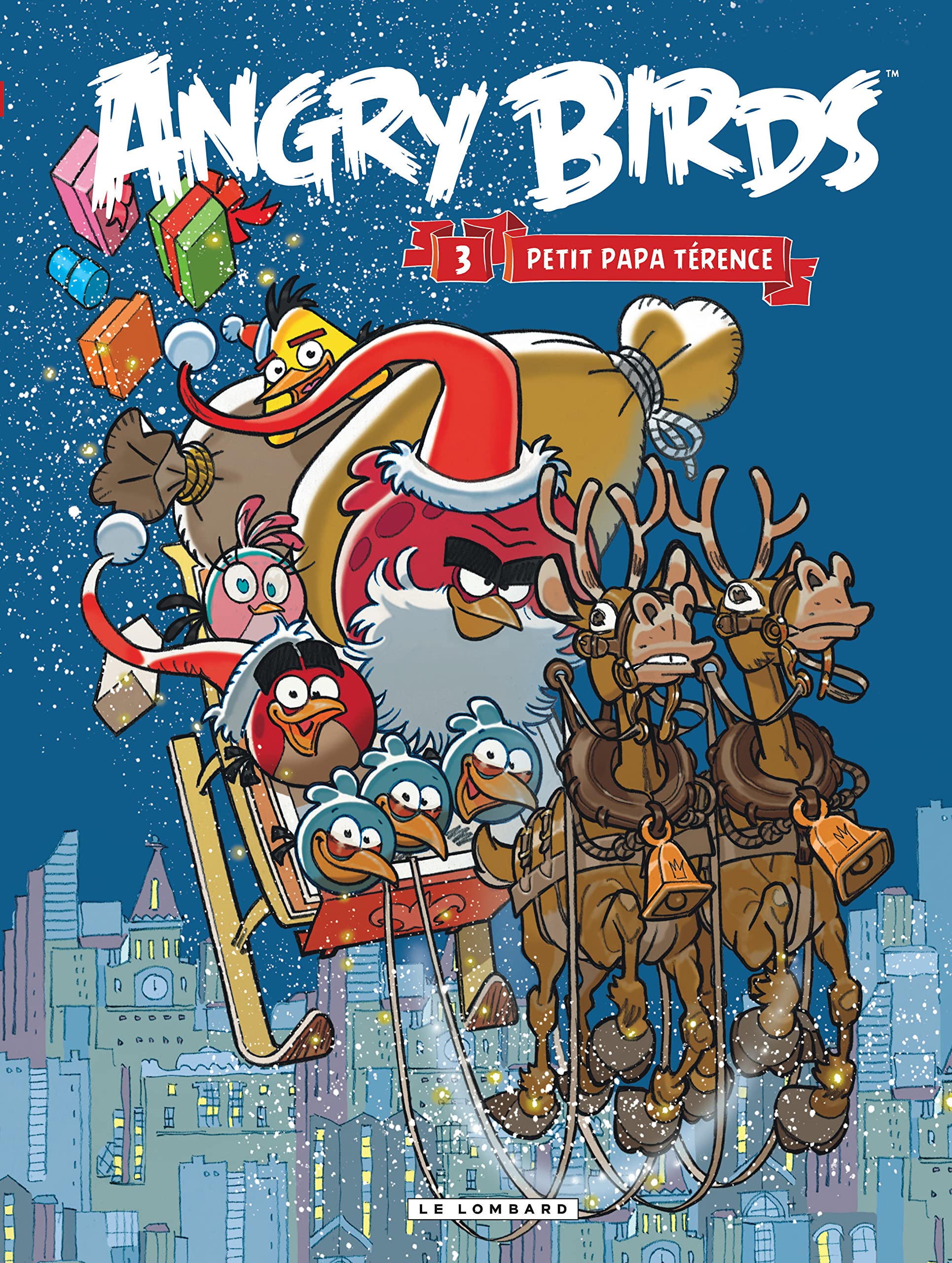 jaquette album Angry Birds - Tome 3 - Petit papa Térence