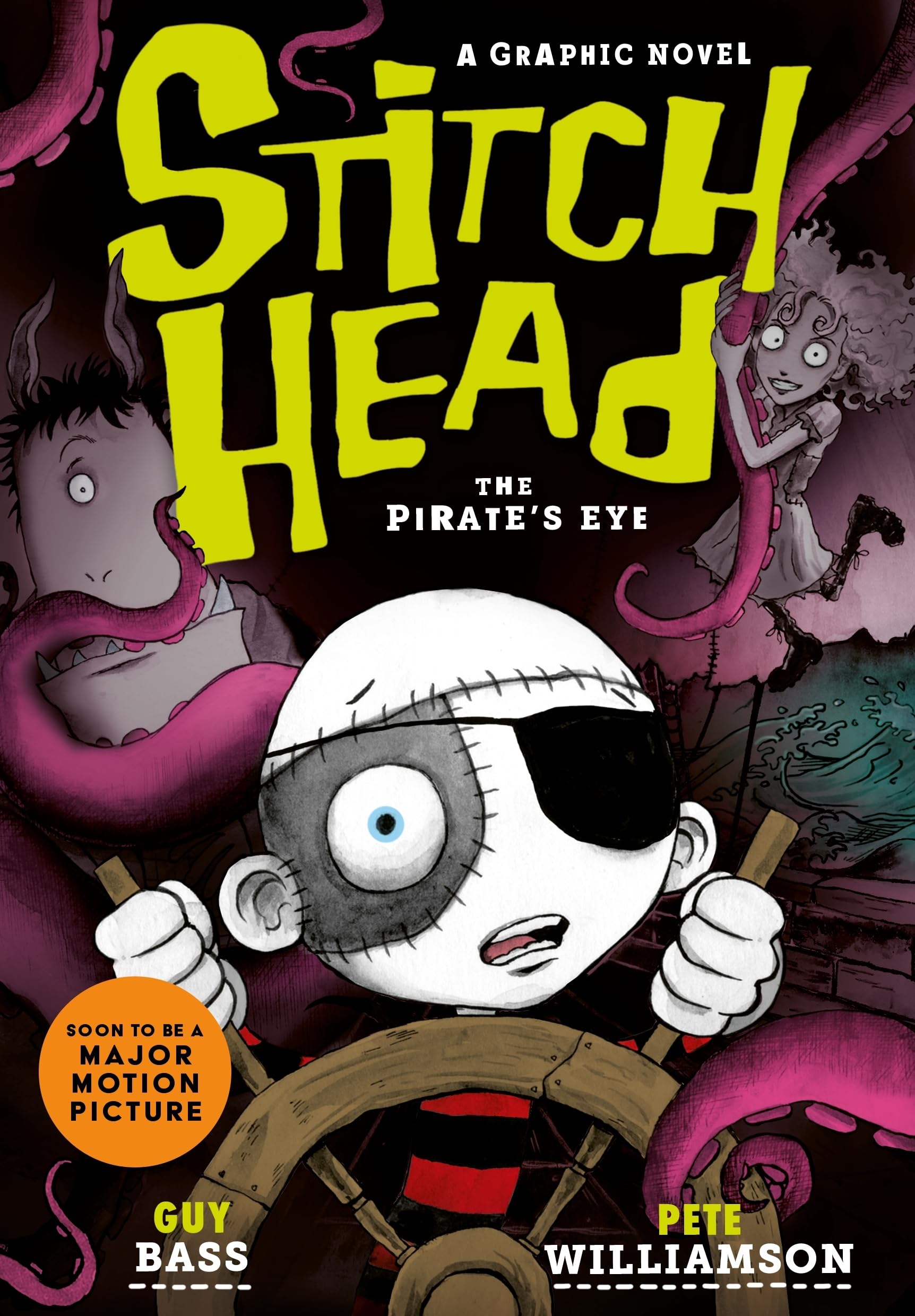 jaquette album Stitch Head: The Pirate's Eye Graphic Novel
