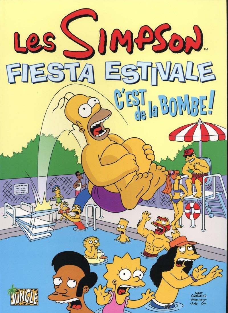 jaquette album Les Simpson : Fiesta estivale : C'est de la Bombe !