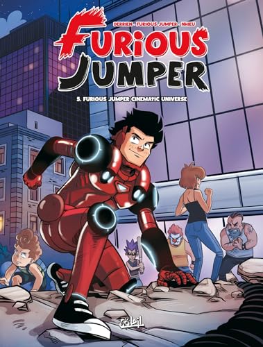 jaquette album Furious Jumper Tome 5 - Furious Jumper Cinematic Universe