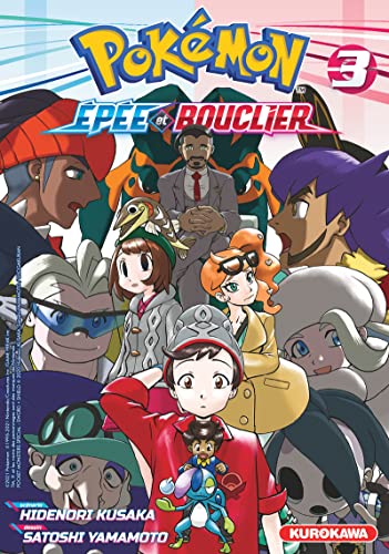 jaquette album Pokémon - La Grande Aventure - Epée et Bouclier - Tome 3
