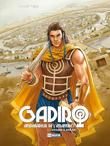 jaquette album Gadiro, Ambassadeur De L'atlantide - Tome 1, Attaque À Athlán