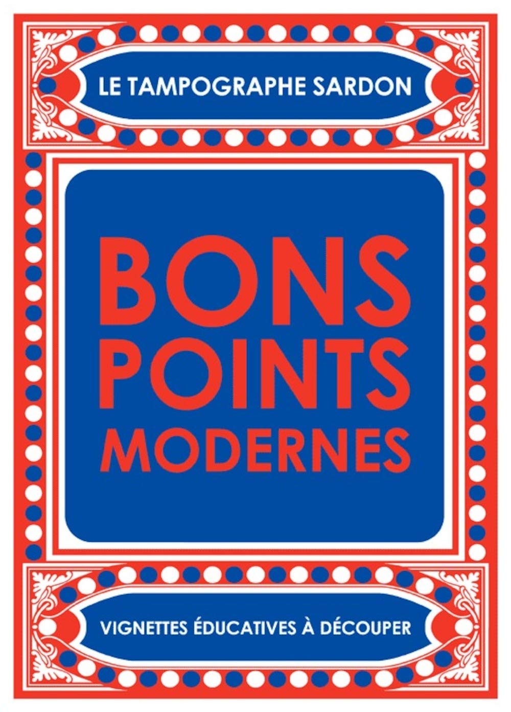 jaquette album Bons points modernes: Vignettes éducatives à découper