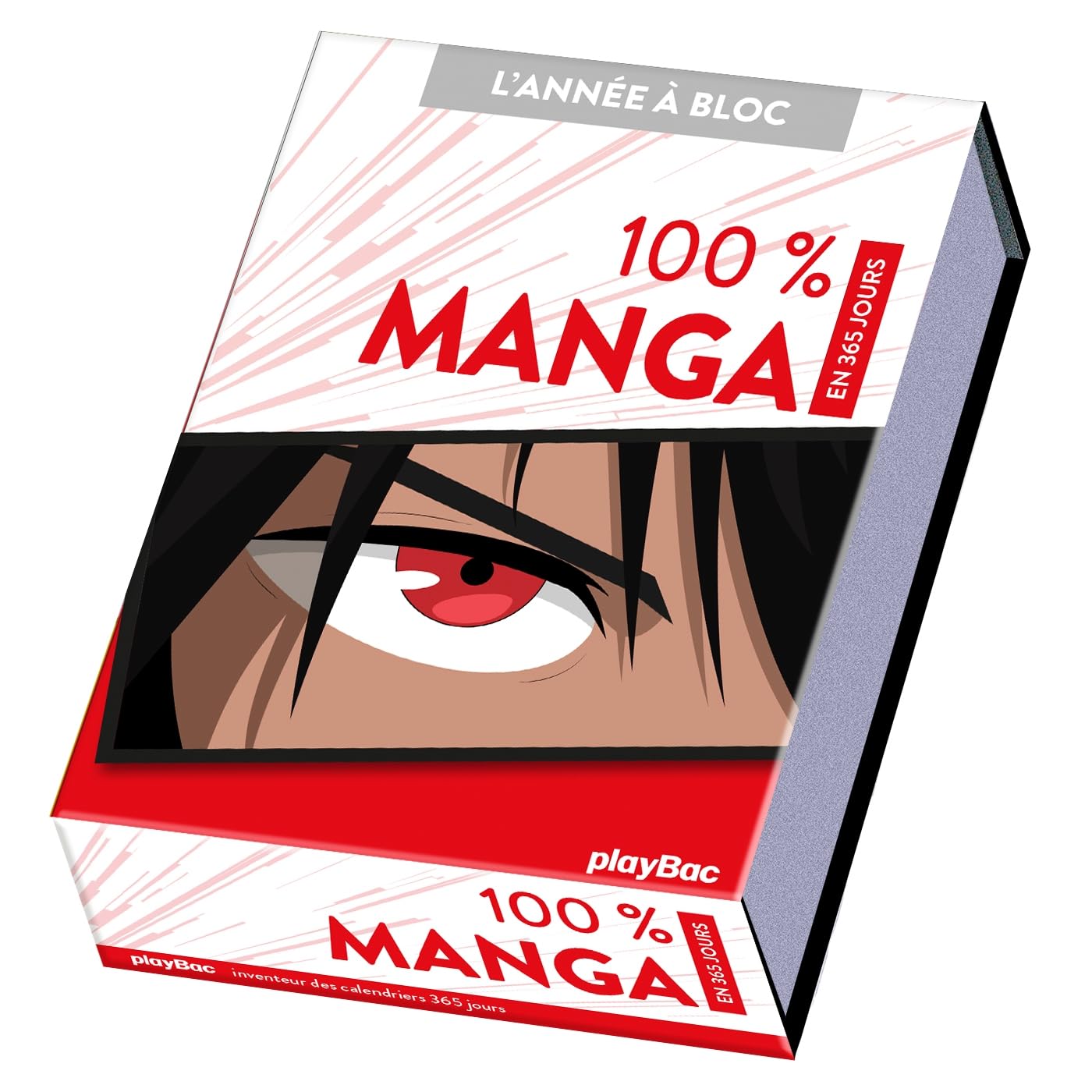jaquette album Calendrier 100% Manga en 365 jours - L'ANNÉE À BLOC