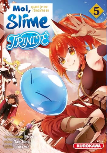 jaquette album Moi quand je me réincarne en slime - Trinité - Tome 5