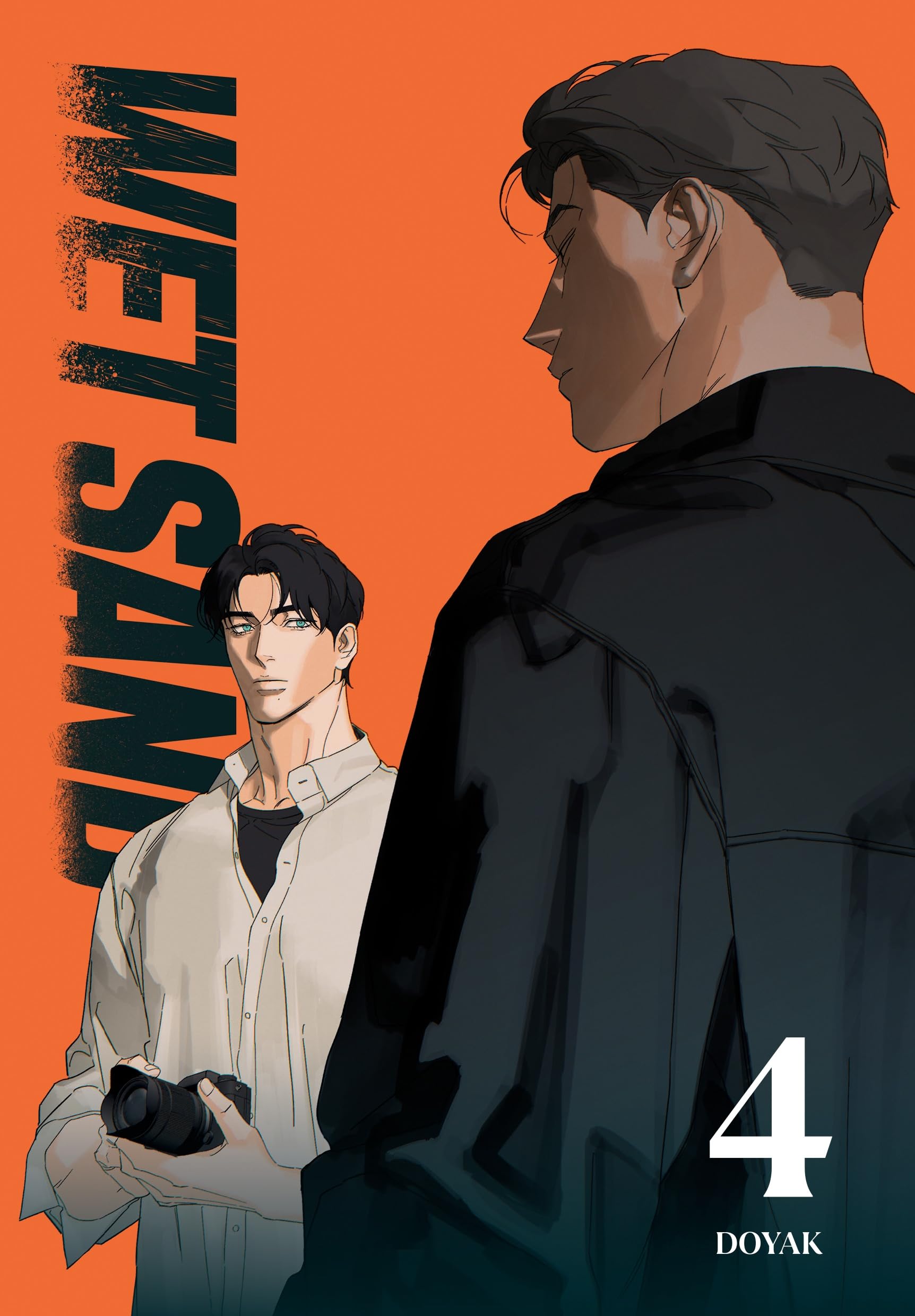 jaquette livre Wet Sand, Volume 4: The steamy, uncensored, must read Boy's Love webtoon!