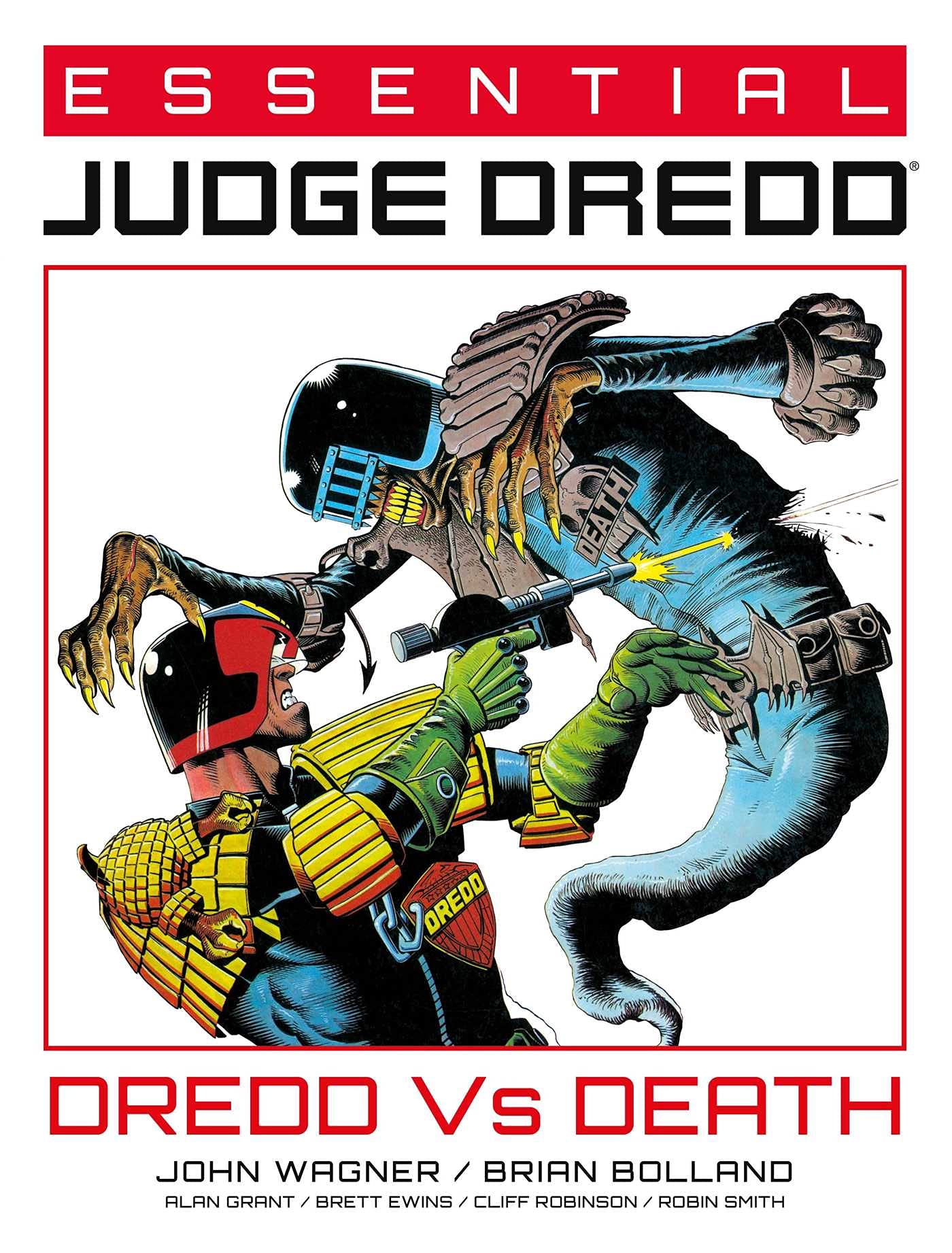 jaquette album Essential Judge Dredd: Dredd Vs. Death (Volume 4)