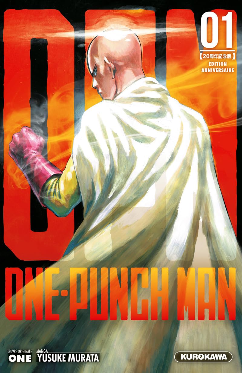 jaquette album One-Punch Man - tome 1 - Edition 20 ans