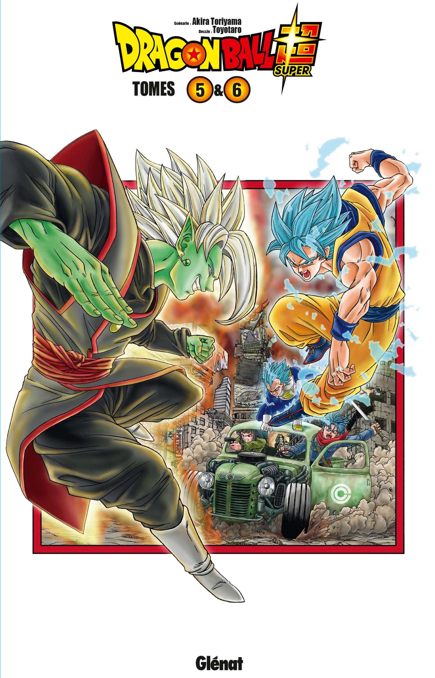 jaquette album Dragon Ball Super - Coffret tome 05-06