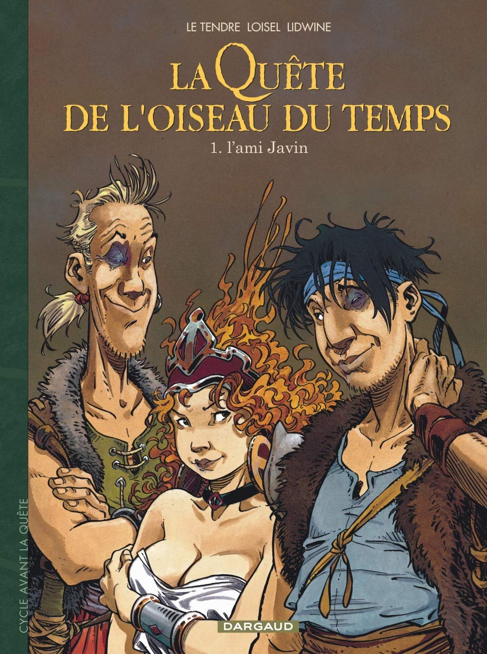 jaquette album La quête de l'oiseau du temps, tome 1 : L'ami Javin