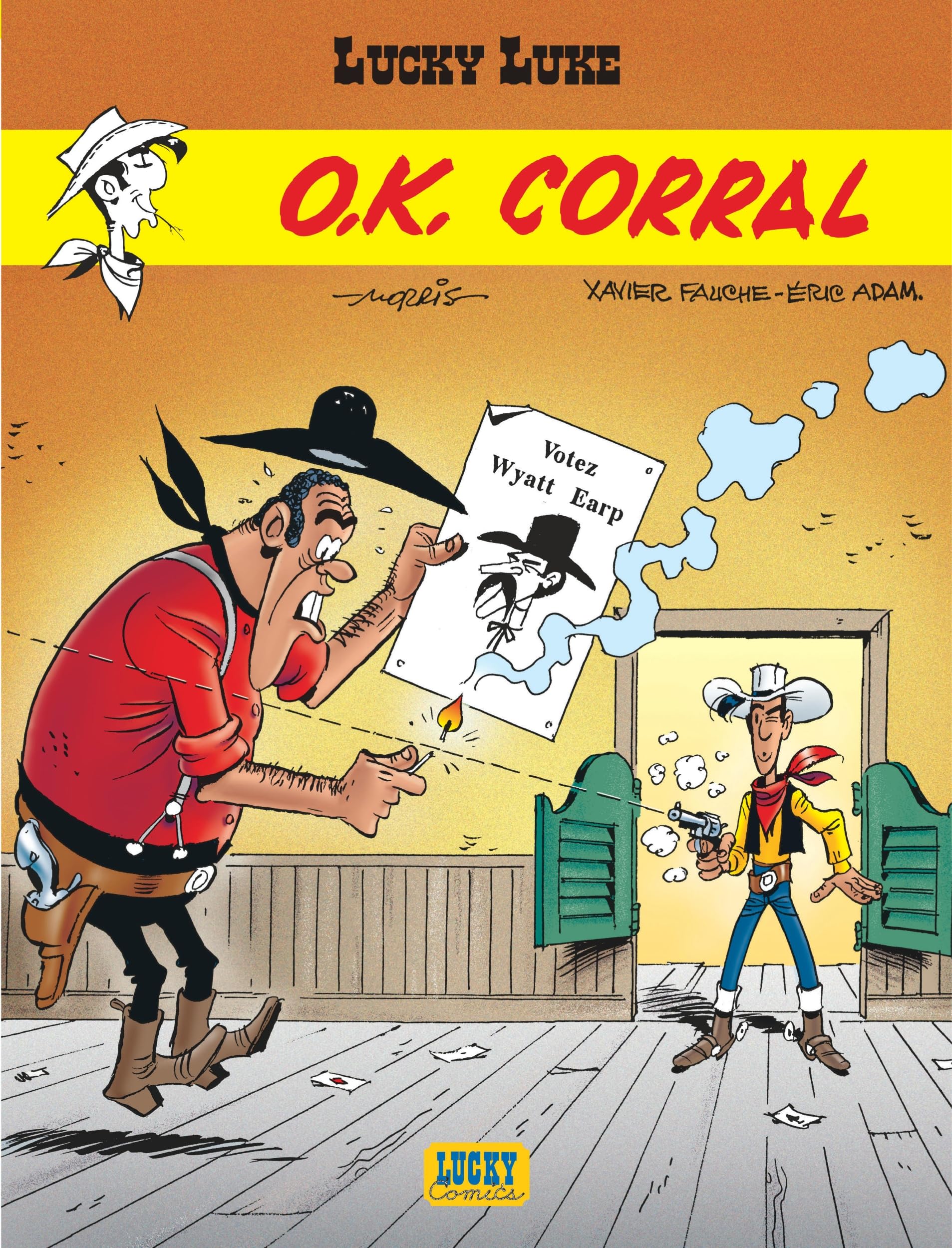 jaquette album Lucky Luke - tome 36 - O.K. Corral