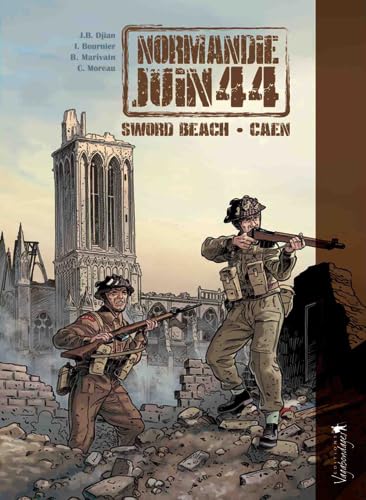 jaquette album Normandie Juin 44 Tome 4 - Sword Beach/Caen