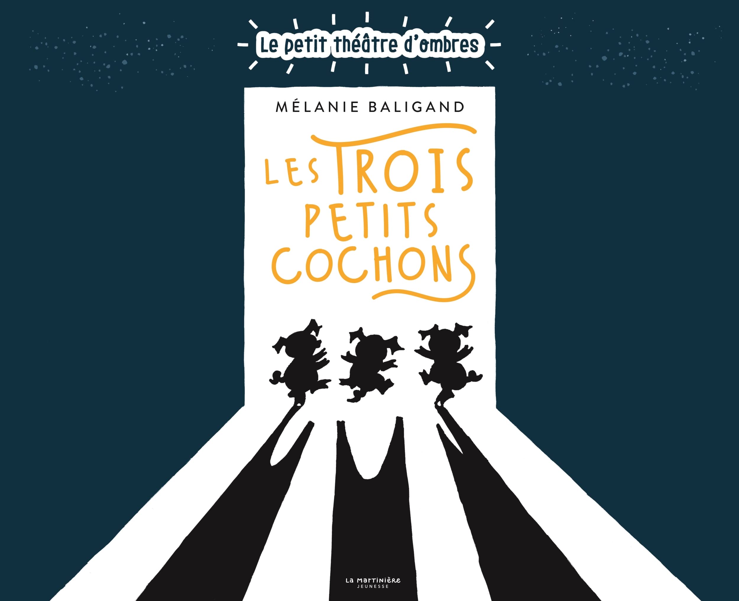 jaquette album Les Trois Petits Cochons: Le petit théâtre d'ombres