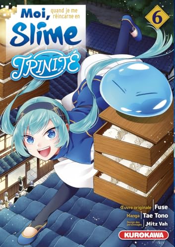 jaquette album Moi quand je me réincarne en slime - Trinité - Tome 6