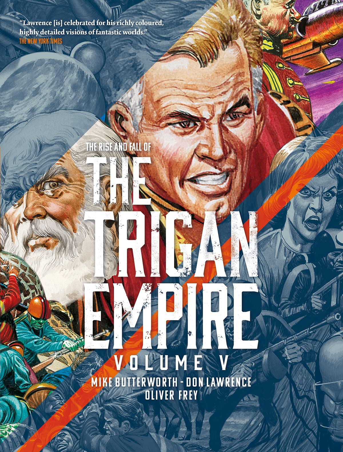 jaquette album The Rise and Fall of the Trigan Empire, Volume V (Volume 5)