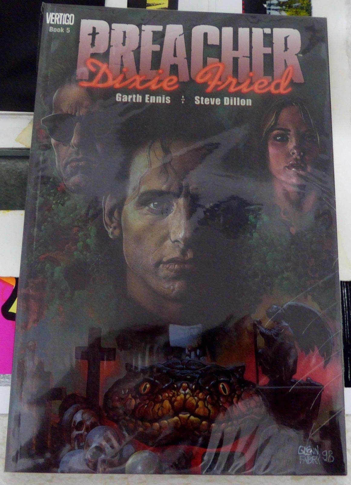 jaquette album Preacher VOL 05: Dixie Fried