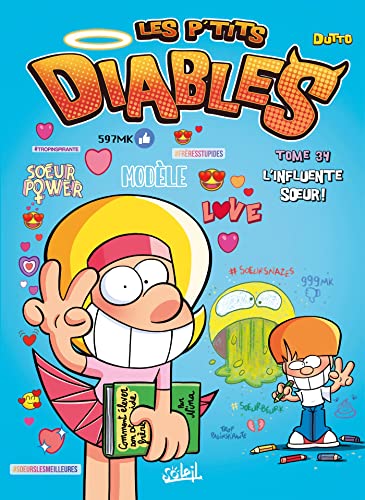 jaquette album Les P'tits Diables Tome 34 - L'influente Soeur !