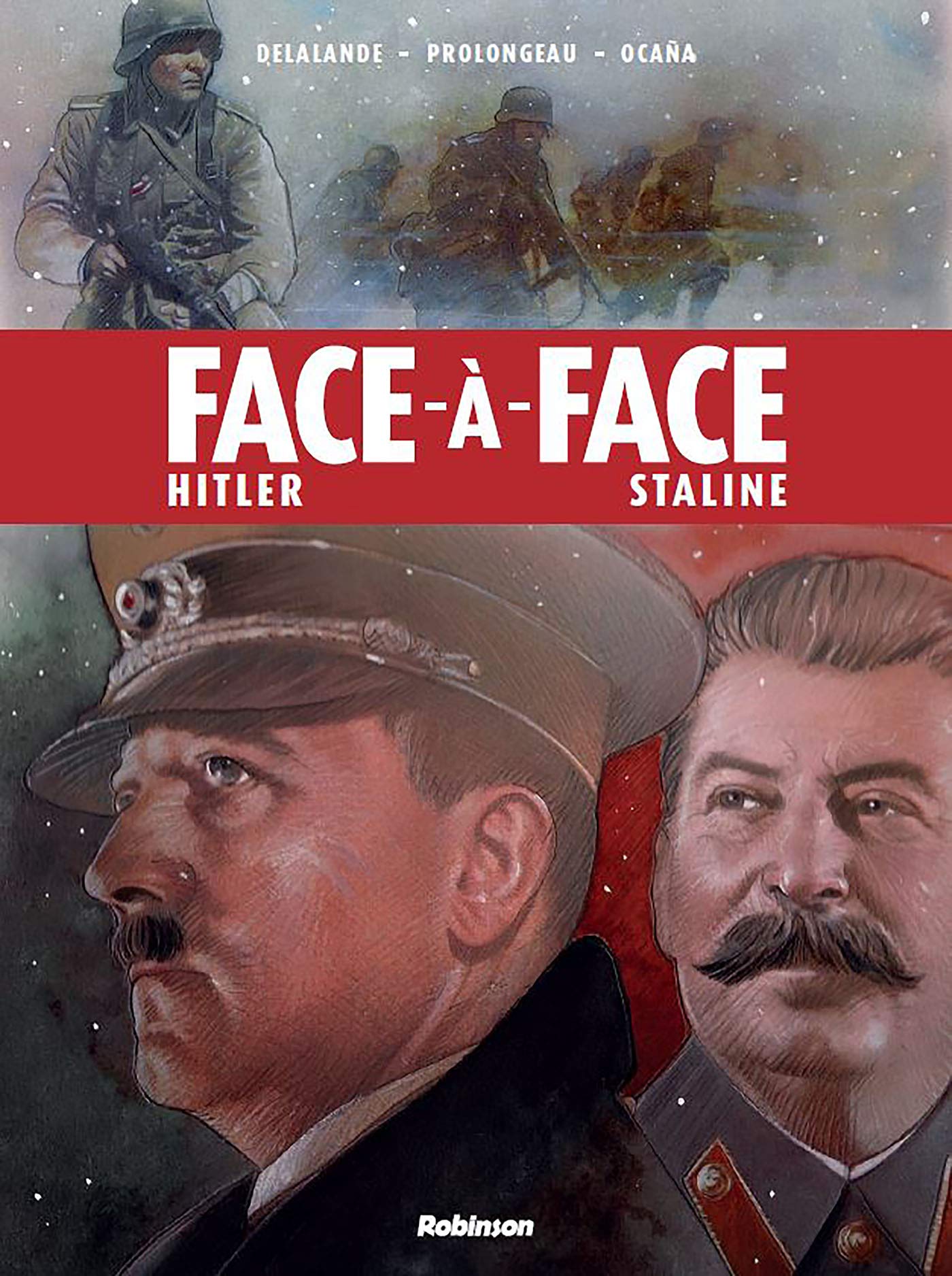 jaquette album Face à face - Hitler/Staline