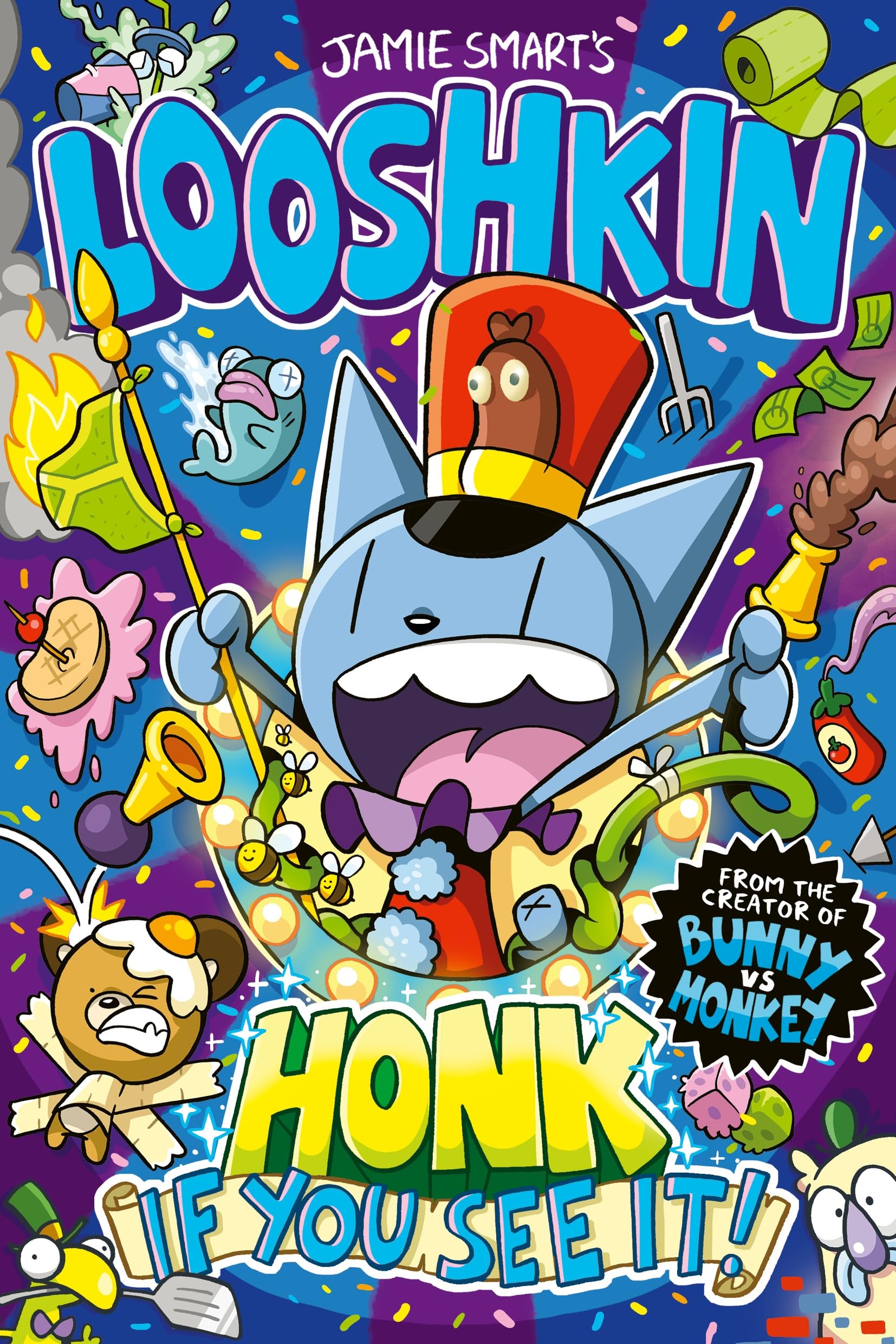 jaquette album Looshkin: Honk If You See It! (a Phoenix Comic Book, from the multi-million-selling creative genius Jamie Smart)