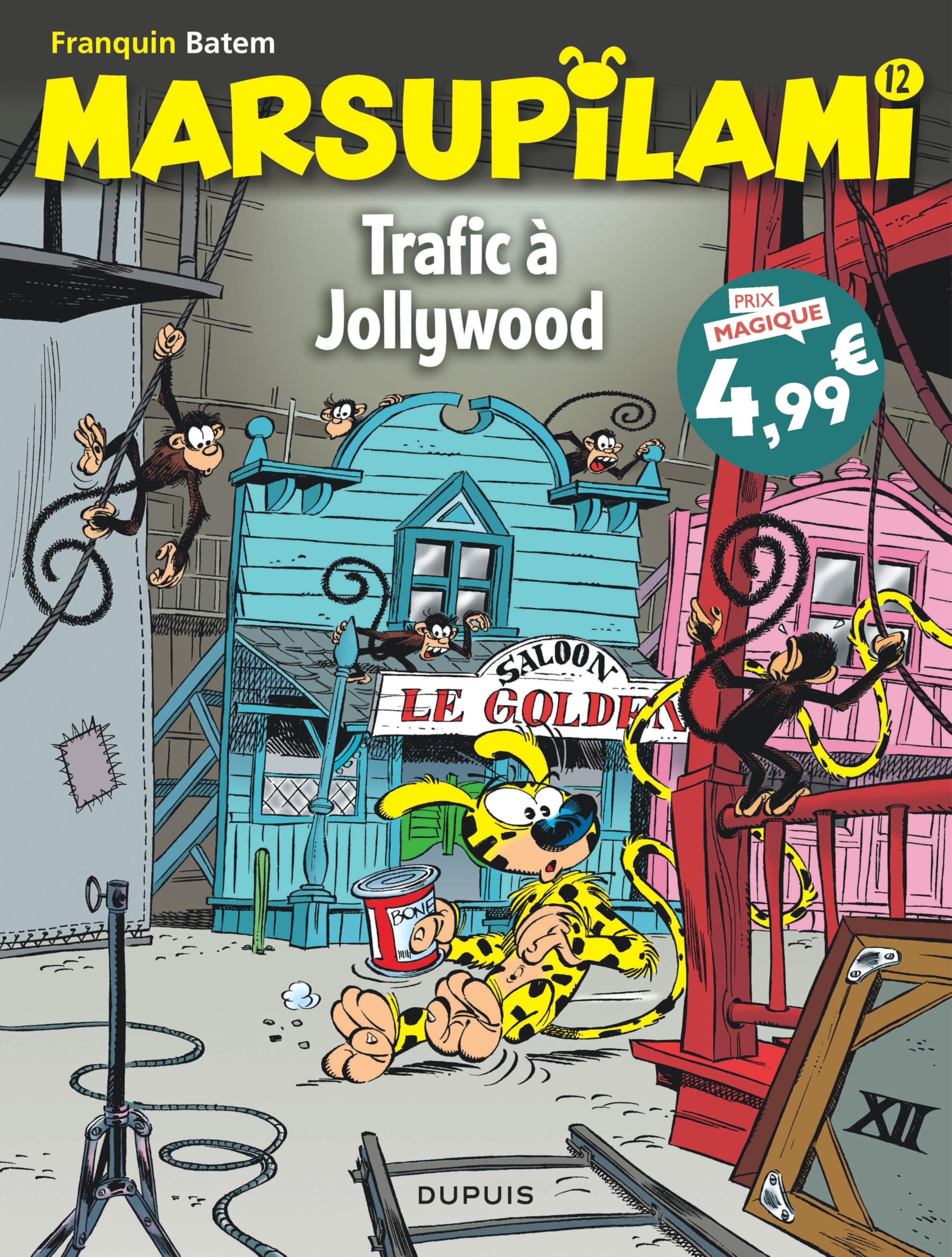 jaquette album Marsupilami - Tome 12 - Trafic à Jollywood