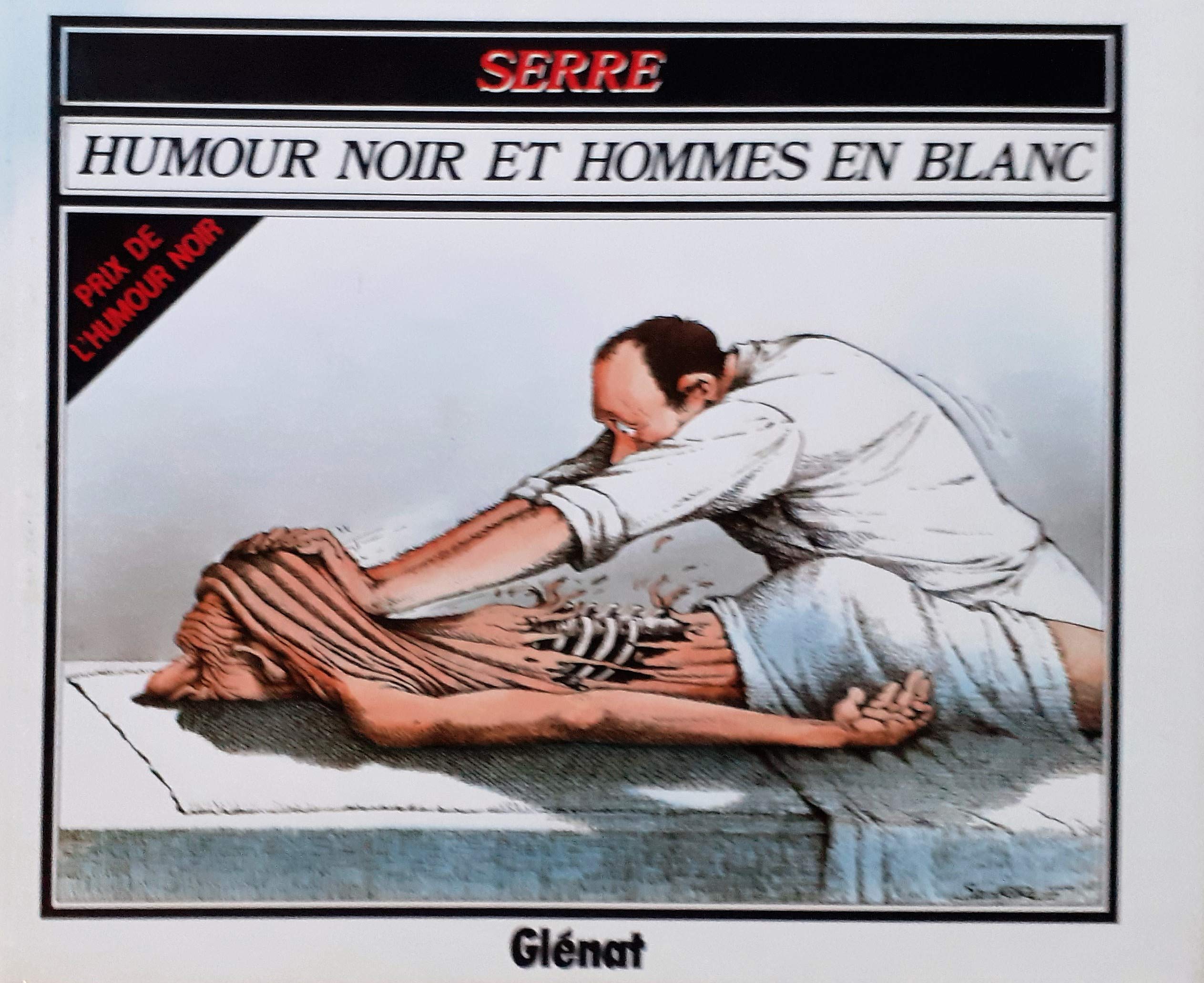 jaquette album Humour noir et hommes en blanc