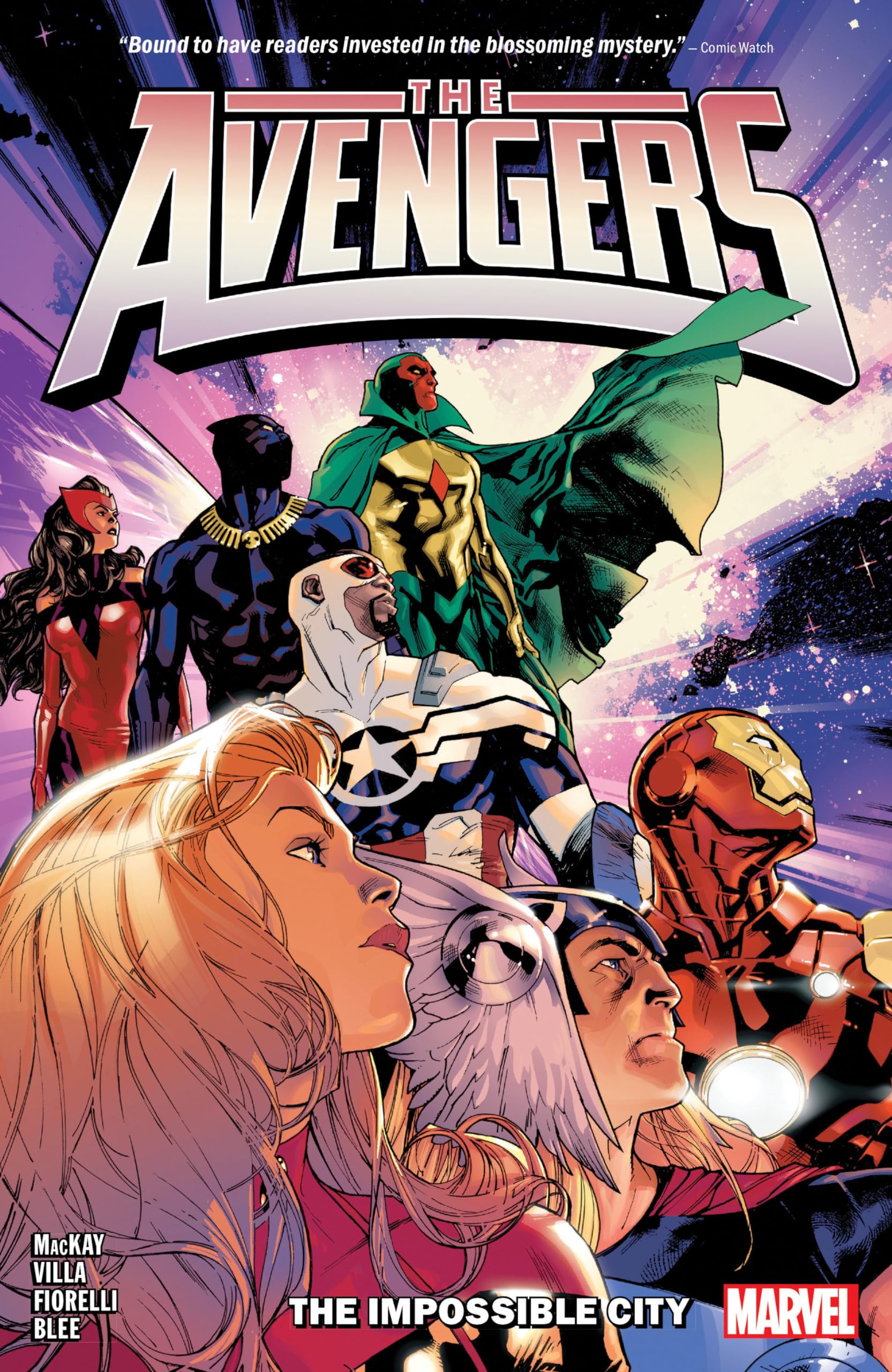 jaquette album AVENGERS BY JED MACKAY VOL. 1: THE IMPOSSIBLE CITY