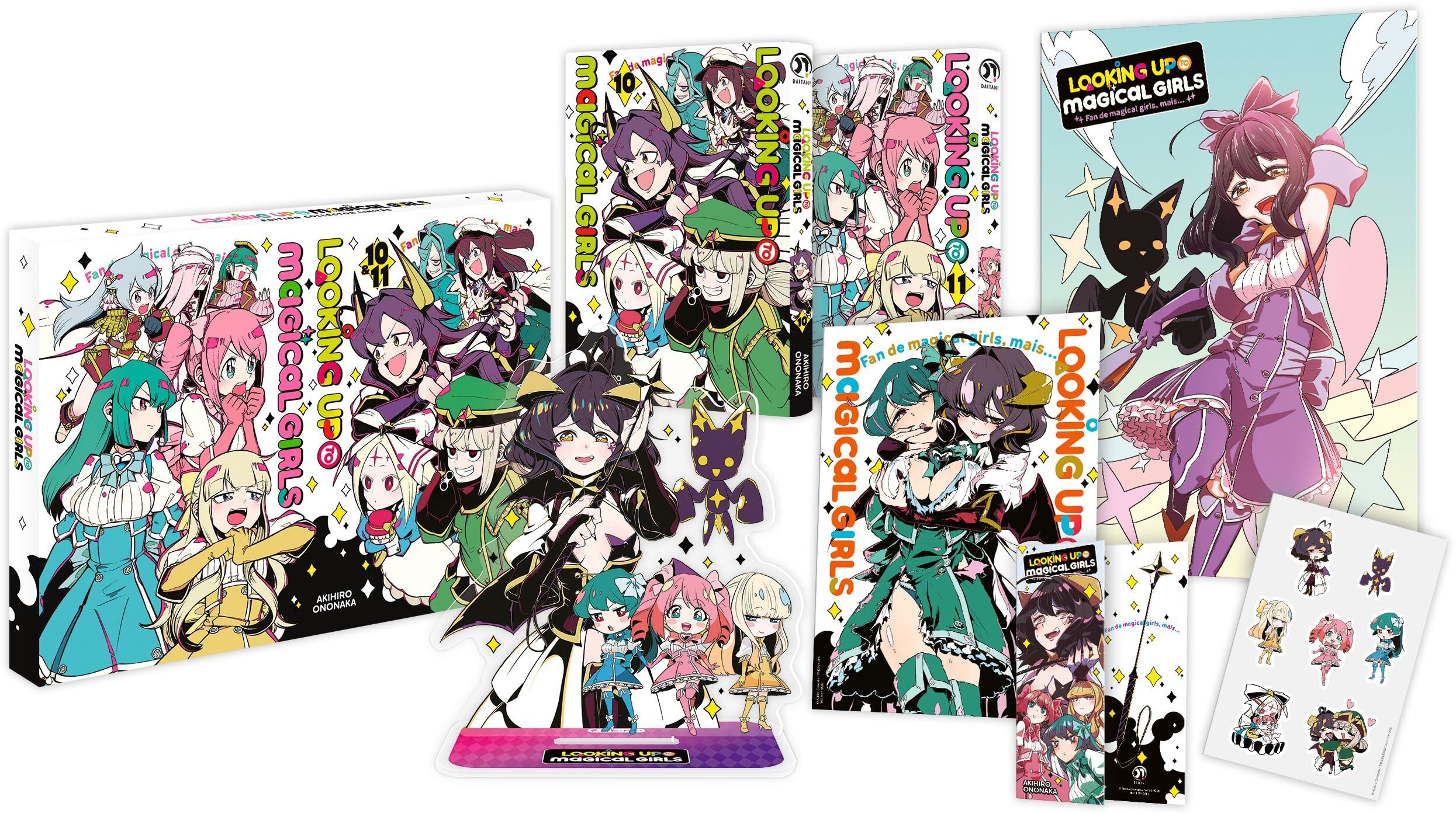 jaquette album Looking up to Magical Girls (Tomes 10 & 11 ) - Édition Collector Limitée