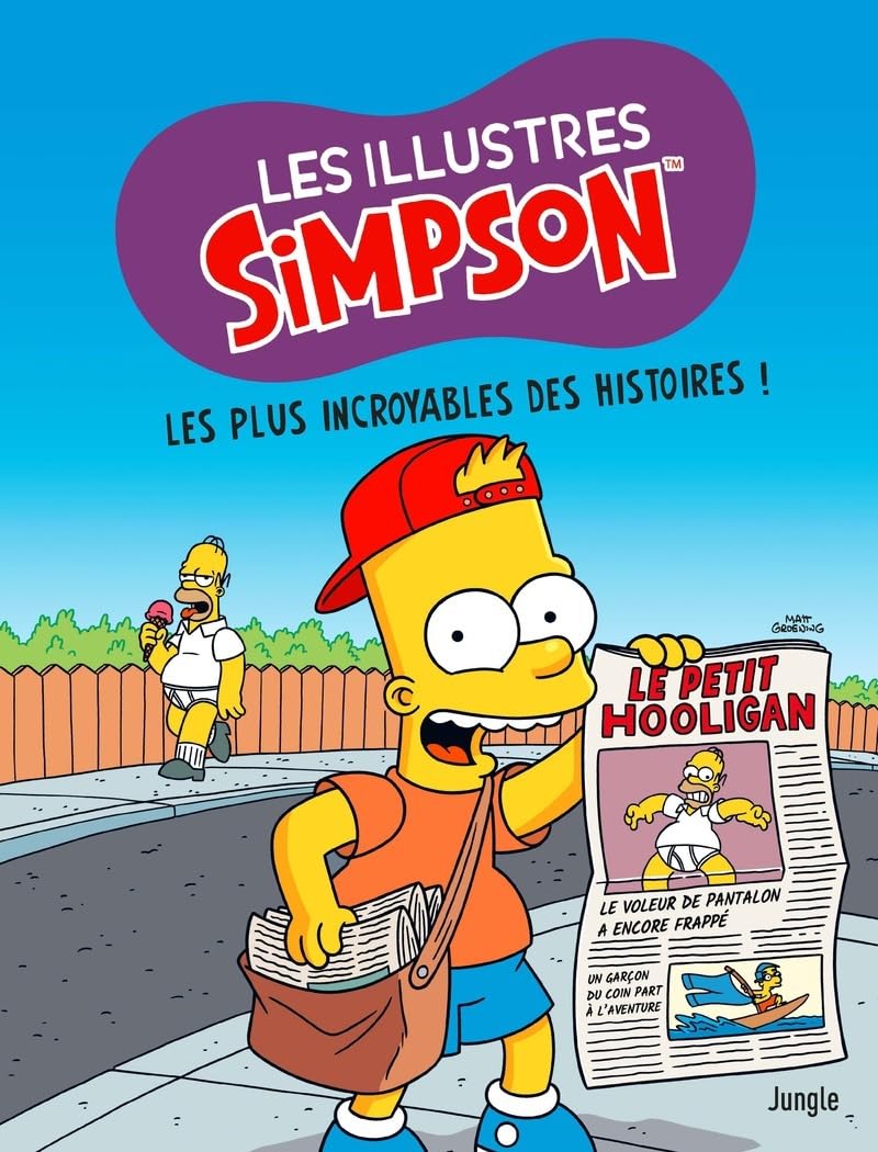 jaquette album Les Illustres simpson - Tome 12 Les plus incroyables des histoires ! (12)